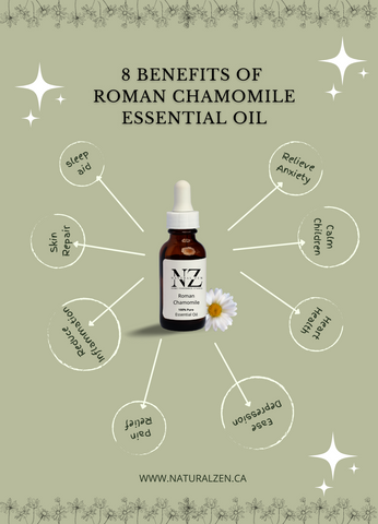 The benefits of using roman chamomile essential oil