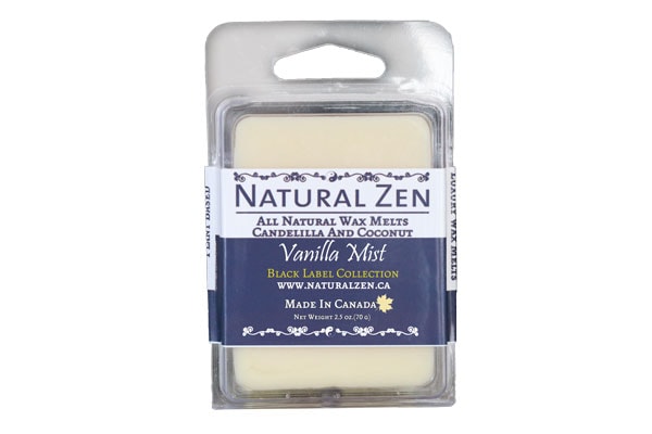 Vanilla Mist Black Label Collection - Luxury Wax Melt - Natural Zen Home Fragrance Studio